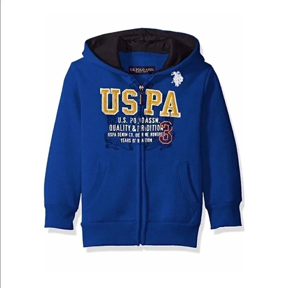 Boys' Fleece Hooded Jacket 